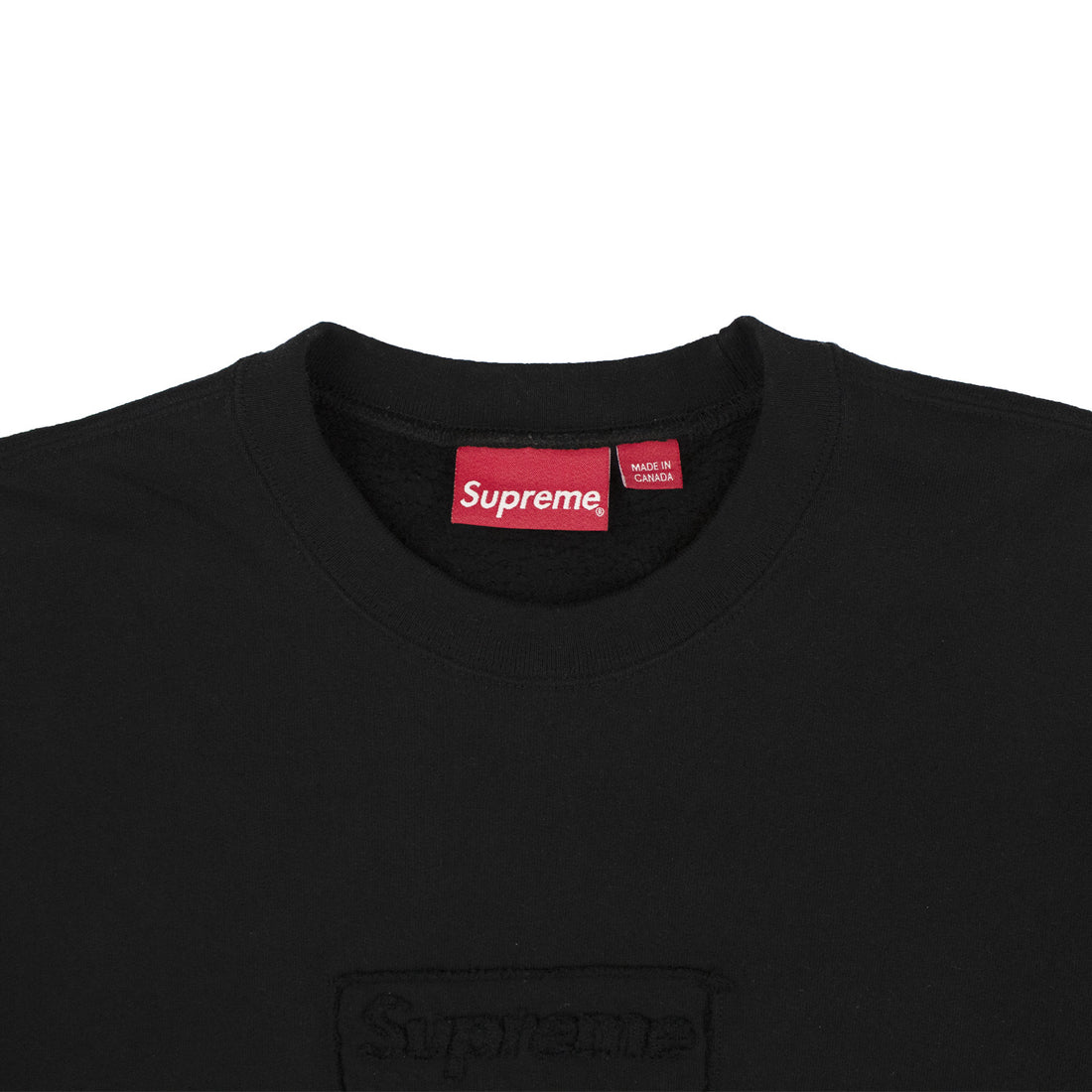 Supreme Cutout Logo Crewneck