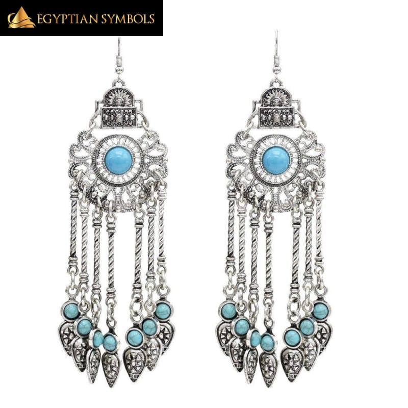 Antique Egyptian Ethnic Earrings