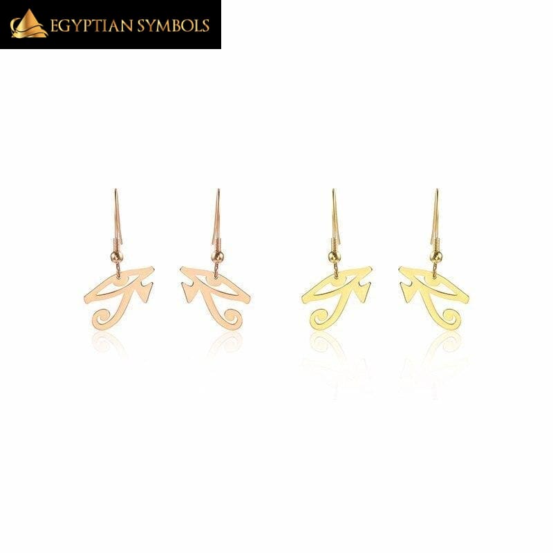 Egyptian Eye of Horus Earrings