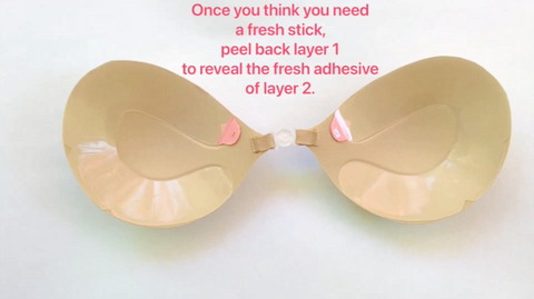 How To Wash and Reuse a Reusable Adhesive Bra