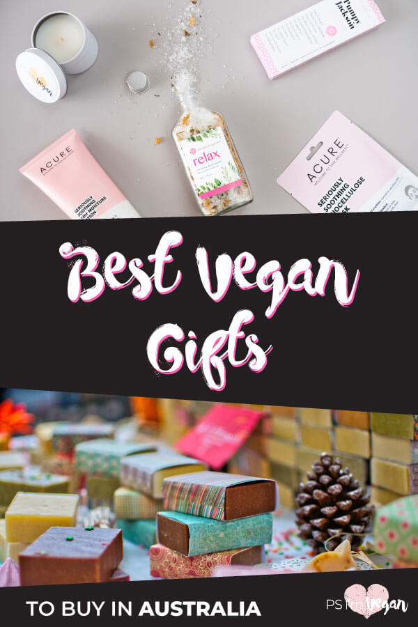 15 perfect vegan gift ideas for her, for him, and everyone! Awesome vegan products like vegan gift baskets, vegan foods and other vegan present ideas. Plus funny vegan gifts and a pampering vegan gift box!  #vegan #gift #PSIV #ideas