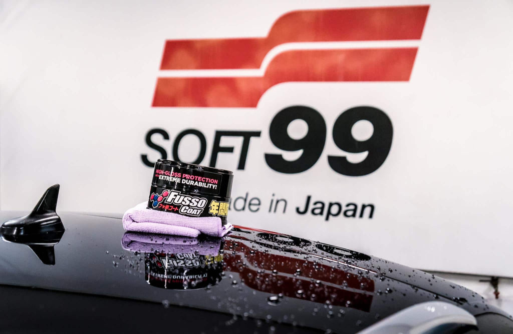 La gama de ceras SOFT99 Japón explicada con autos JDM