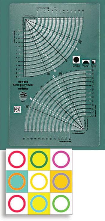 Creative Grids Quilting Ruler 6 1/2 inch x 24 1/2 inch 