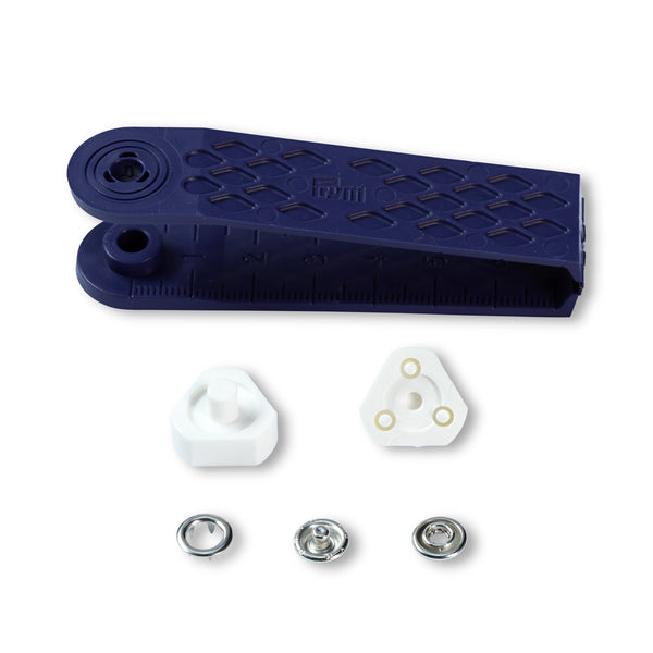 HEMLINE: Plastic KAM Snaps: Starter Kit: 12 x 12.4mm x 15 Sets