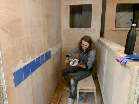 Gorton man does tiles