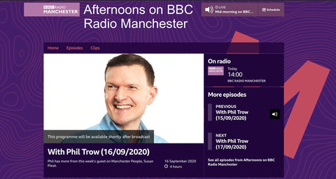 Phil Trow on BBC Radio Manchester