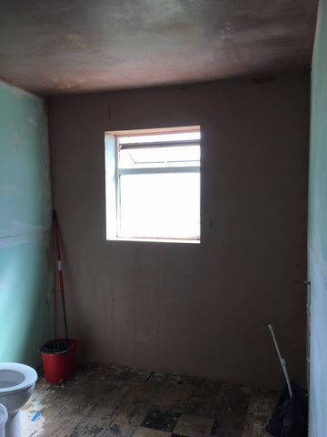 Mucky work this plastering 