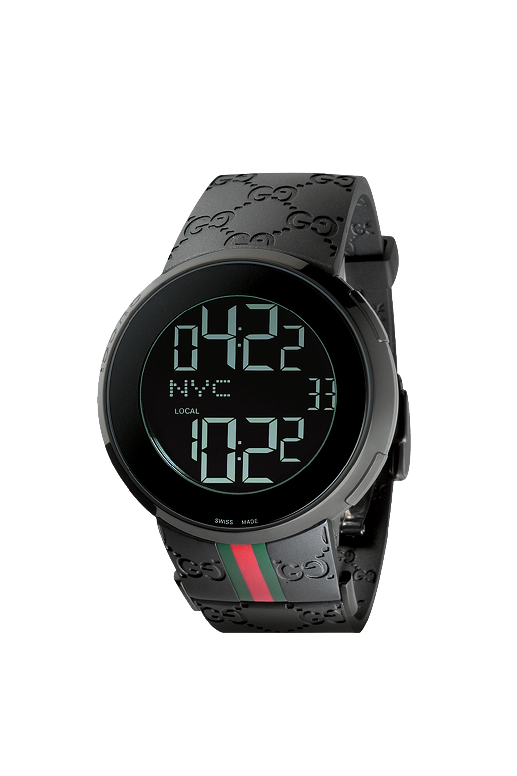 Gucci I Gucci Ion Plated Digital Mens Watch – Apparelix watches