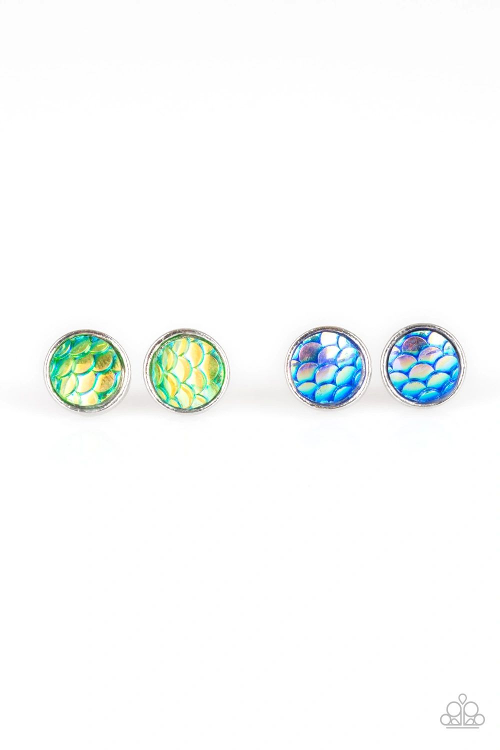 Paparazzi Starlet Shimmer Mermaid Rainbow Earrings ...