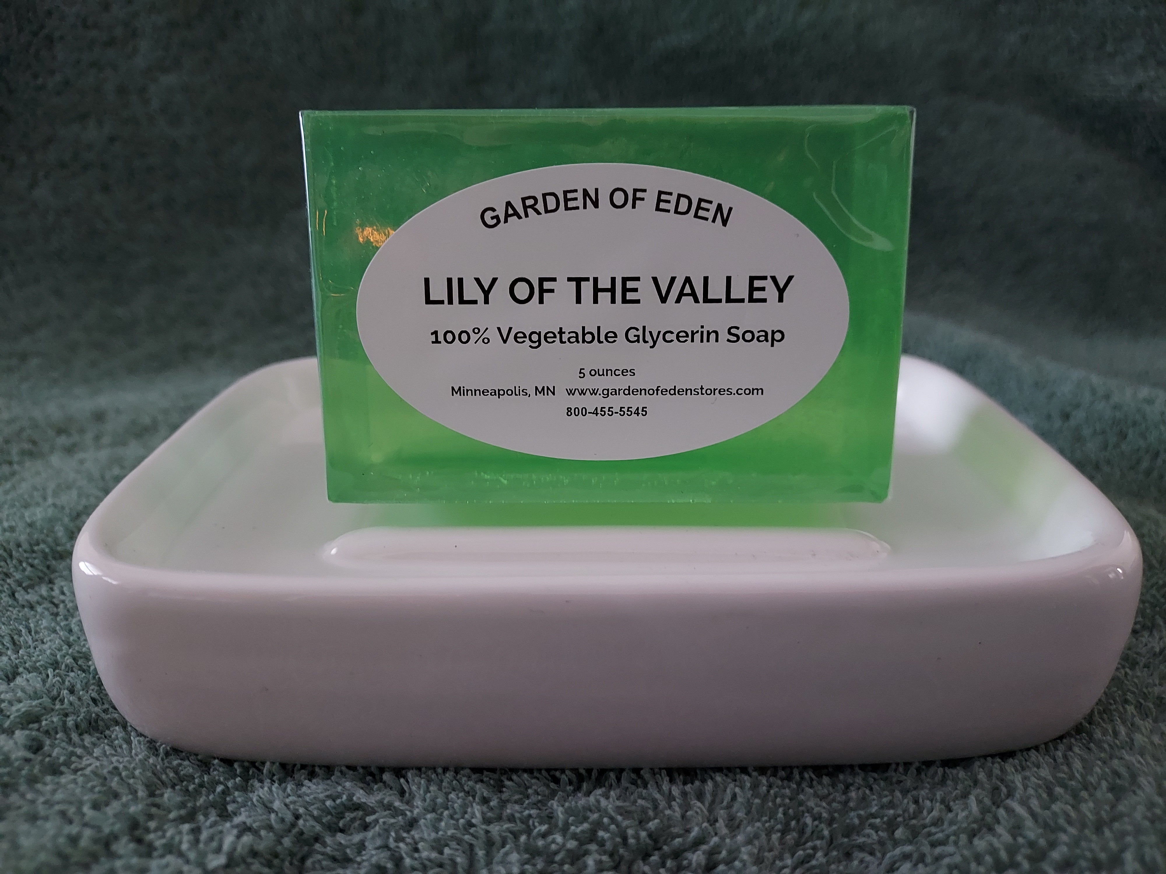 Garden of Eden Glycerin Soap - Lily of the Valley Bar