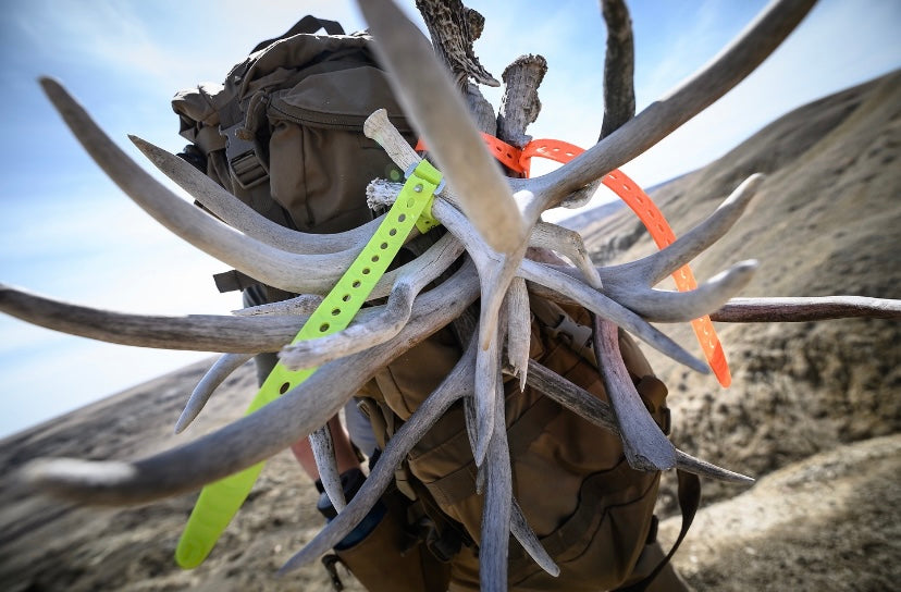 Nick Trehearne regularly uses Titan STraps to lash together sheds on his shed hunting missions.