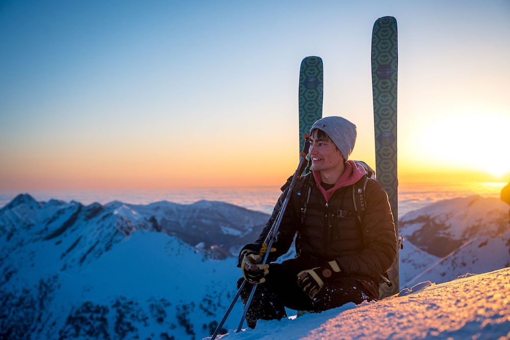 backcountry skiing