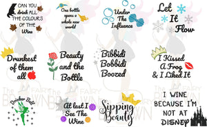 Free Free 161 Disney Princess Wine Glass Svg SVG PNG EPS DXF File