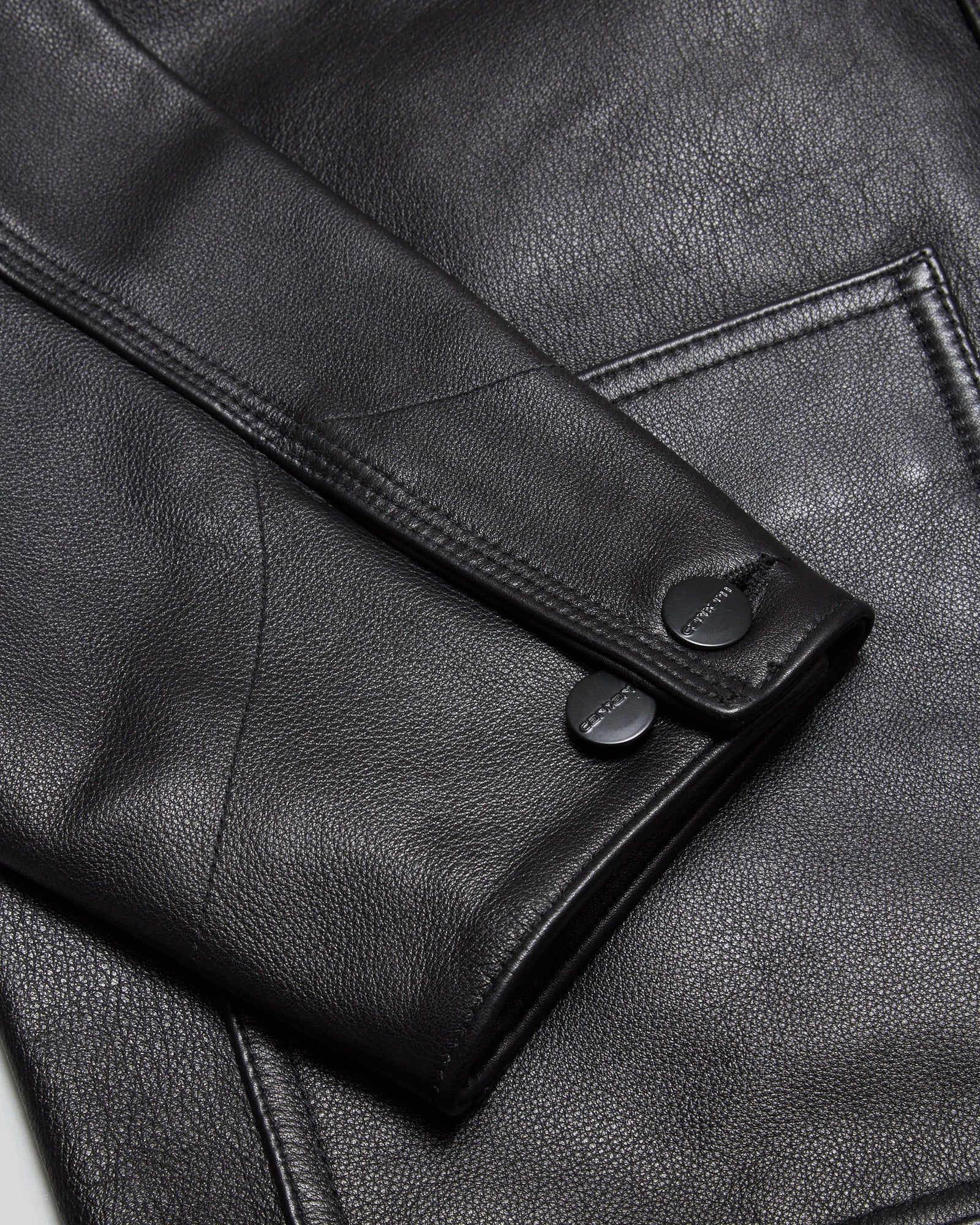 日本のCacarhartt 2021 LEATHER CHORE COAT 革ジャン