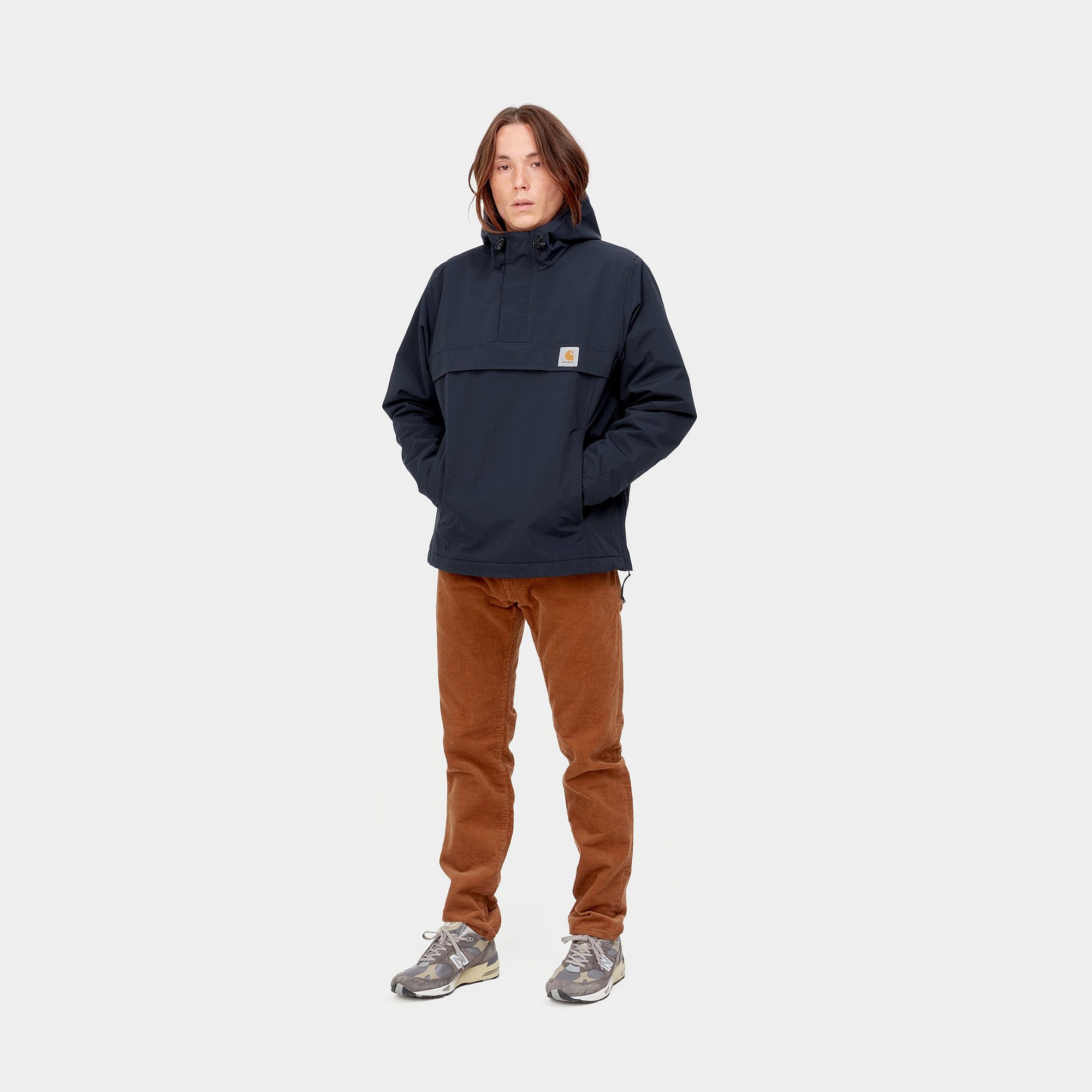 話題の行列 Carhartt WIP プルオーバージャケット ニンバス ナイロン