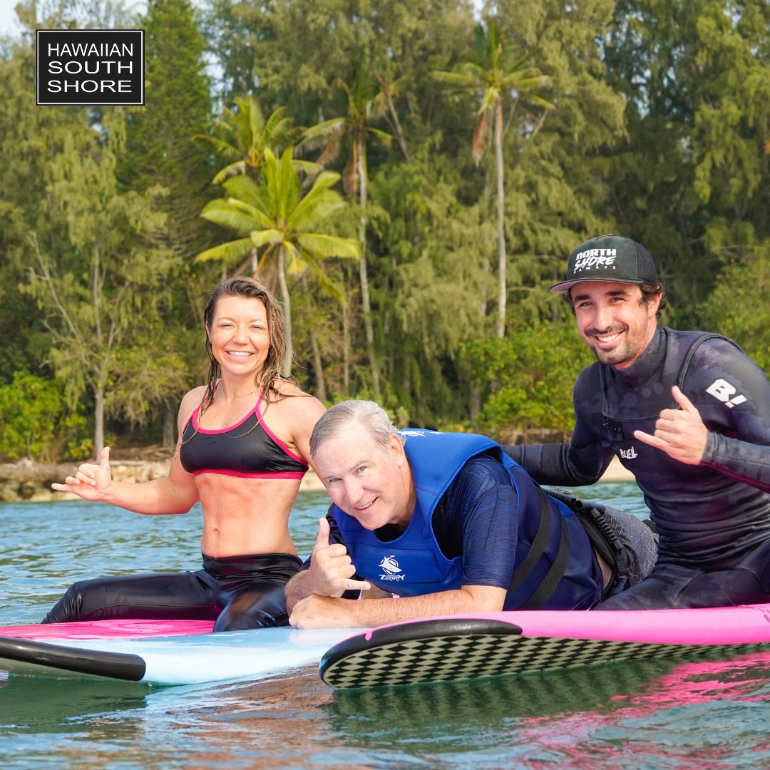 Adaptive Surf Lessons at the iconic Turtle Bay Resort at the Jamie O’brien Surf Experience led by 5x Para Surfing Champ Victoria Feigi