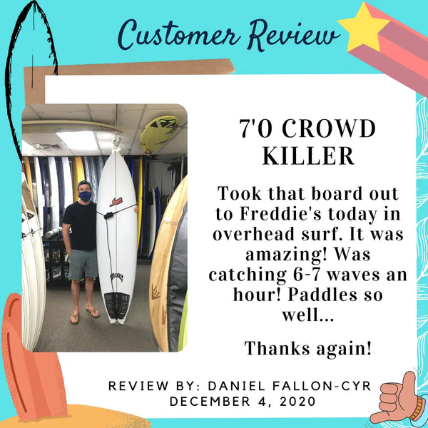 Crowd Killer Surfboard Review