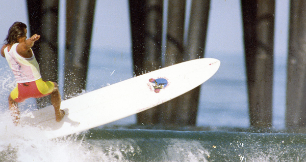 Donald Takayama Surfing