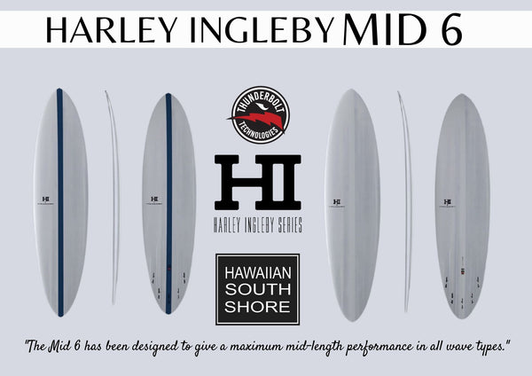 Harley Ingleby MID 6 Surfboards