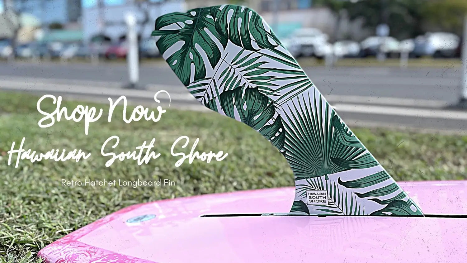 Hawaiian South Shore Retro Hatchet Longboard Fin