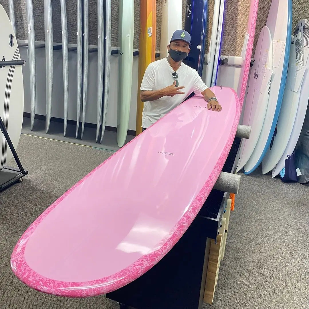 Mel A. about Kai Sallas WAIKIKI QUEENS 9'2 V69.6 Pink Surfboard Reviews