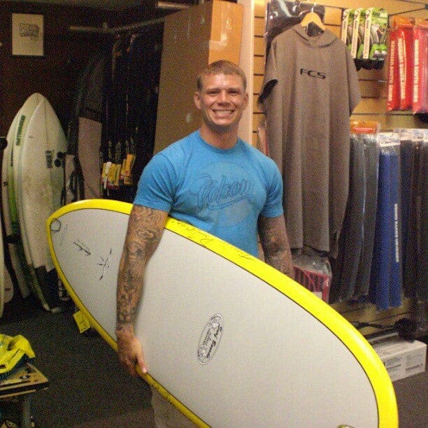 Donald Takayama Surfboard at Hawaiian South Shore 2013
