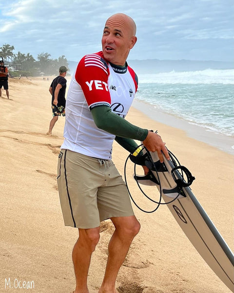 Kelly Slater at Ehukai Beach