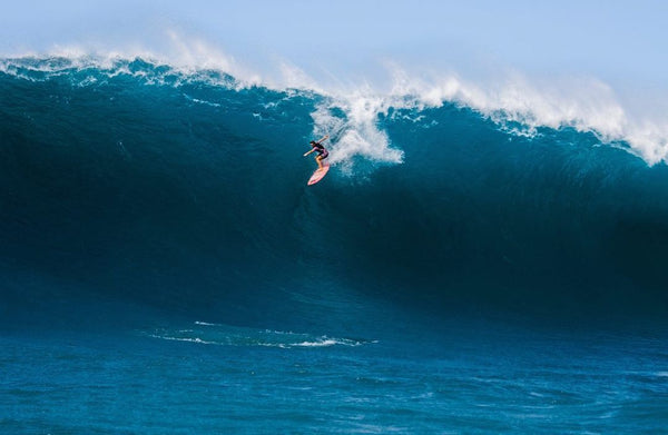 big wave surfing