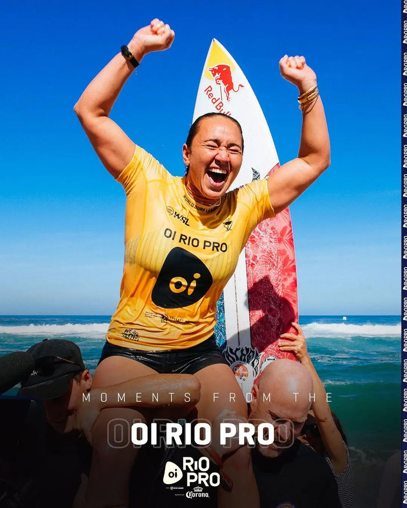 Oi Rio Pro 2022 - Congratulations Carissa Moore & Filipe