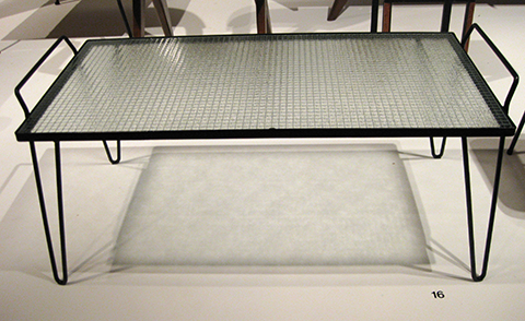Peter Cotton Glass Coffee Table. 