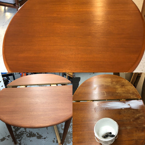 Dining Table Before, During And After