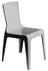 Donahue and Simpson Moulded Plastic Chair, Image from FurnitureLink