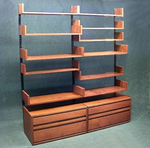 Reff teak wall unit. Image from Pinterest. 