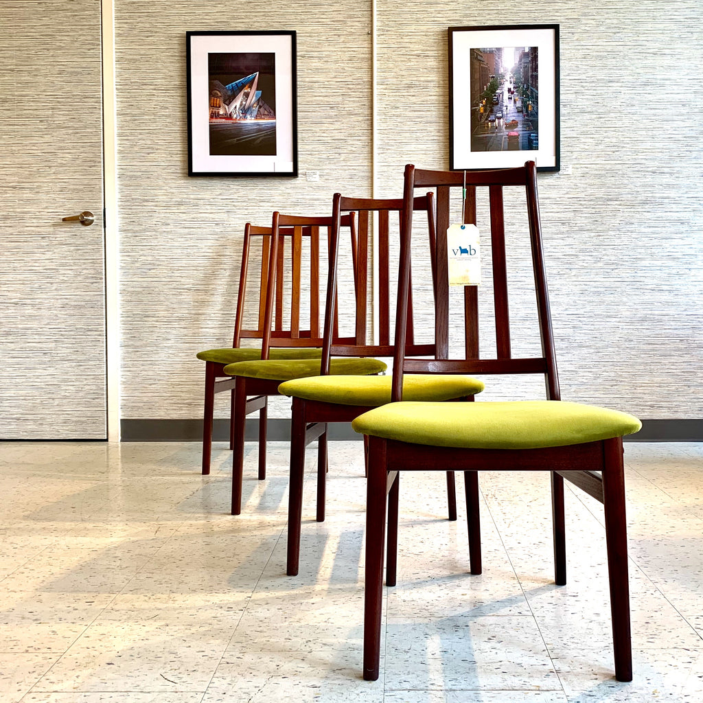 Mid-Century Mahogany Dining Chairs By Dyrlund