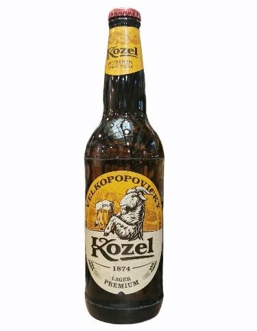 Pivovar Velké Popovice. Kozel Světlý  Kozel 10 - Cervezone