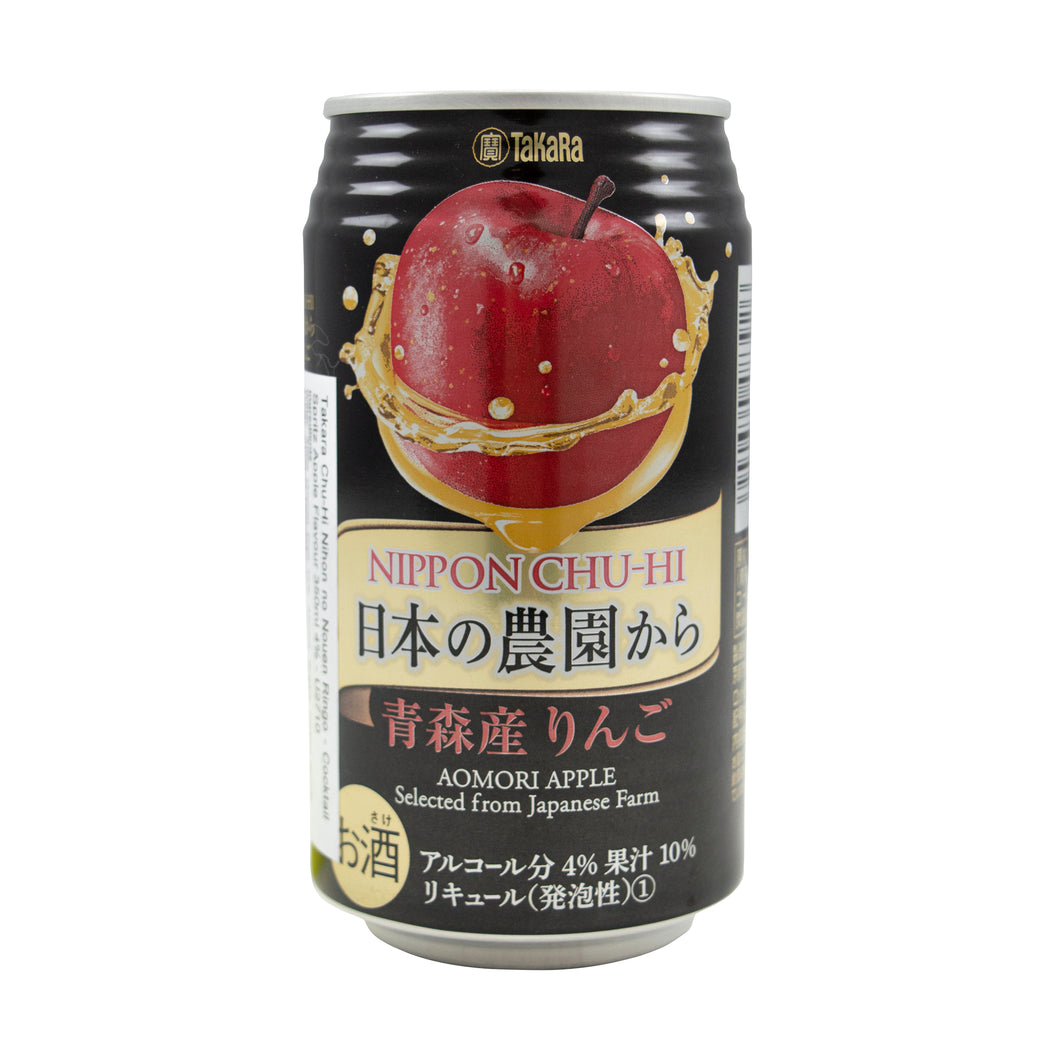 タカラ チューハイ 日本の農園から 青森りんご 350ml 4%