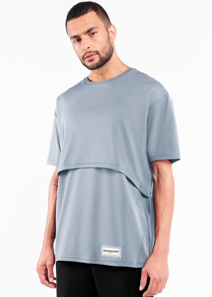 Pengeudlån Lad os gøre det afregning Double Layer Light Softskin100© T-Shirt – The Giving Movement