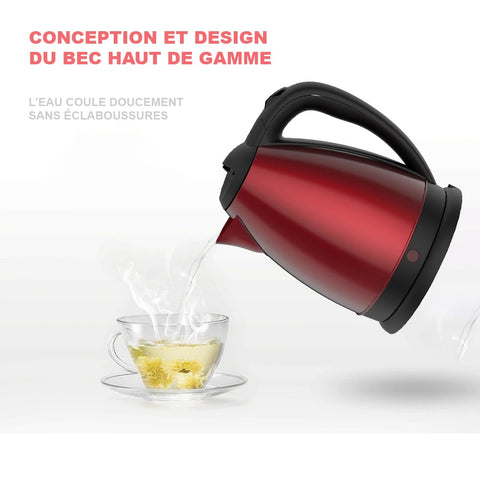 Bouilloire Électrique 2L - Théière Design