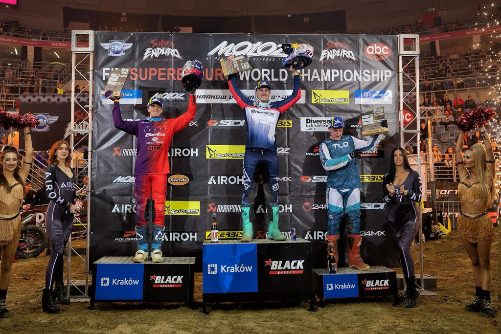 2024 SuperEnduro podium round 2 Poland