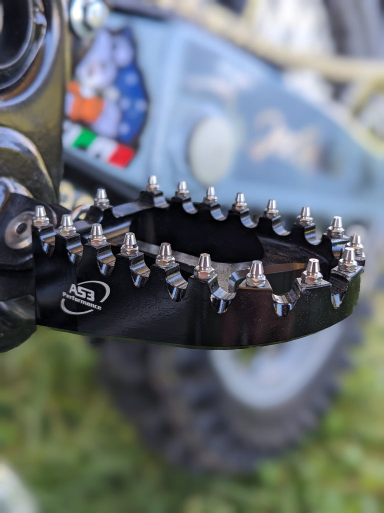 MX foot pegs AS3 Performance