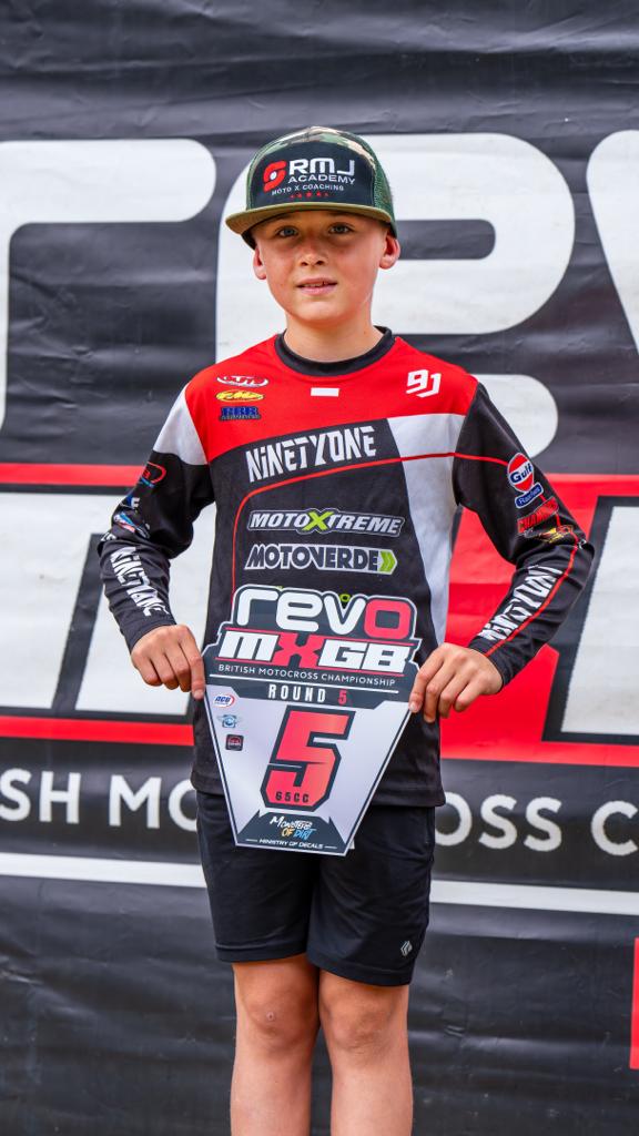 Arthur King British Youth Motocross