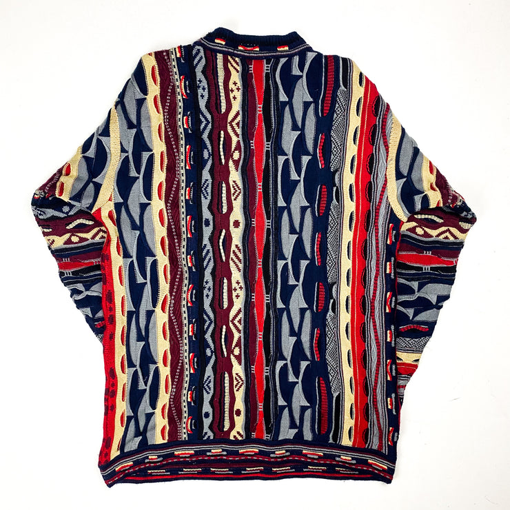 Coogi Australia Bootleg Knit Sweatshirt (XL)