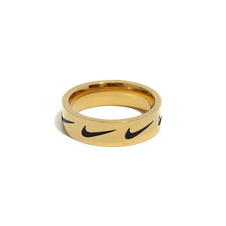 Nike Swoosh Repeat Ring Gold – Durt Co 
