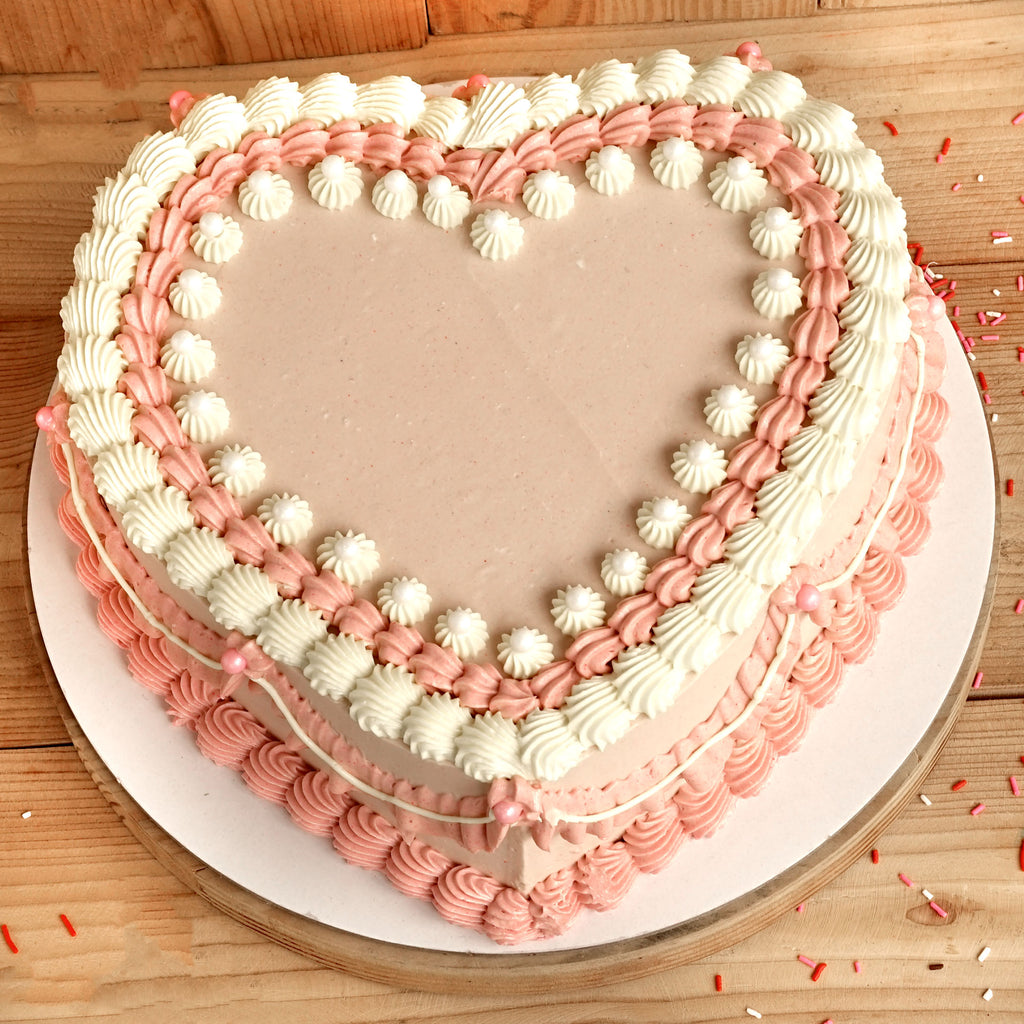 Heart Shaped12 Servings - We Create Delicious Memories - Oakmont Bakery