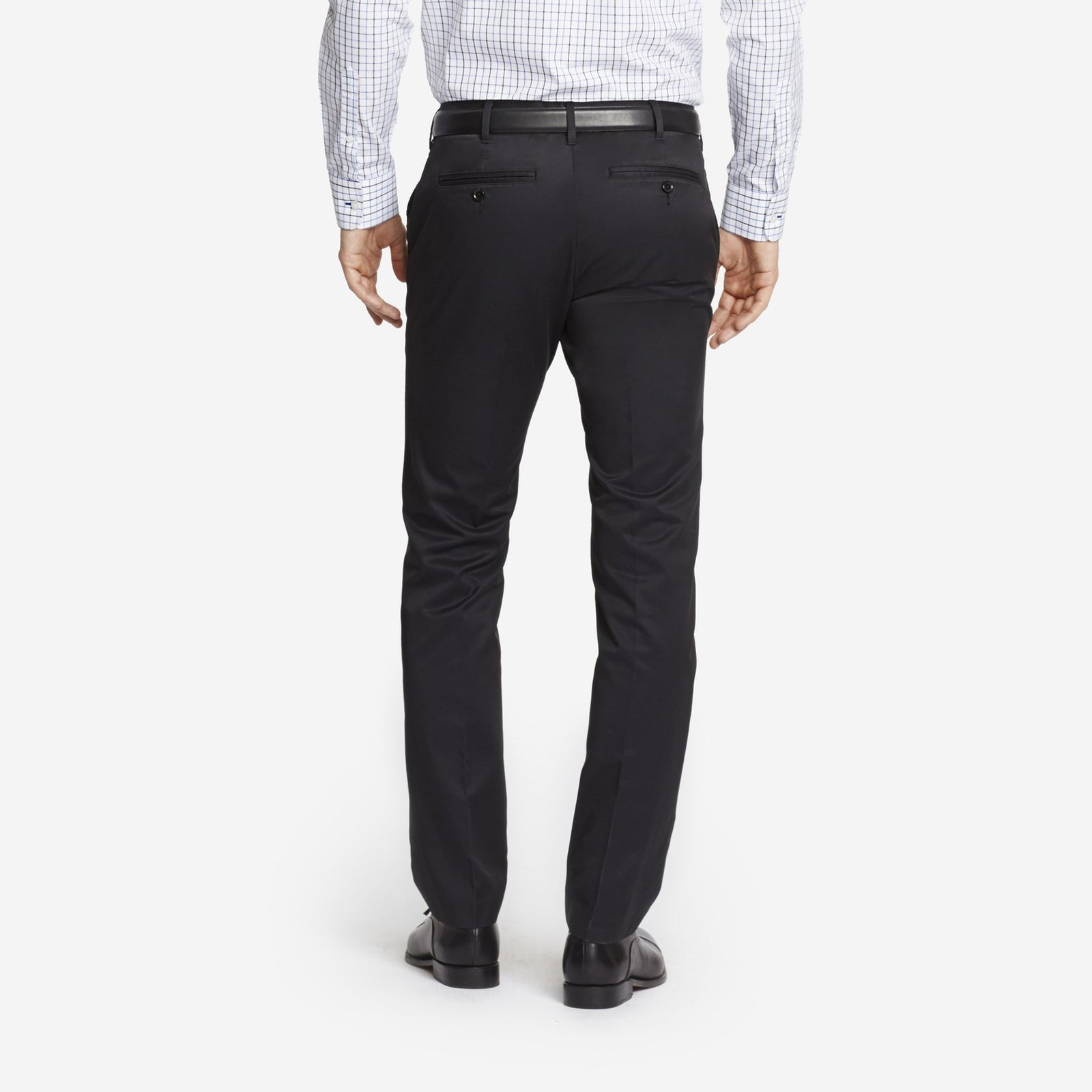 tailored cotton trousers