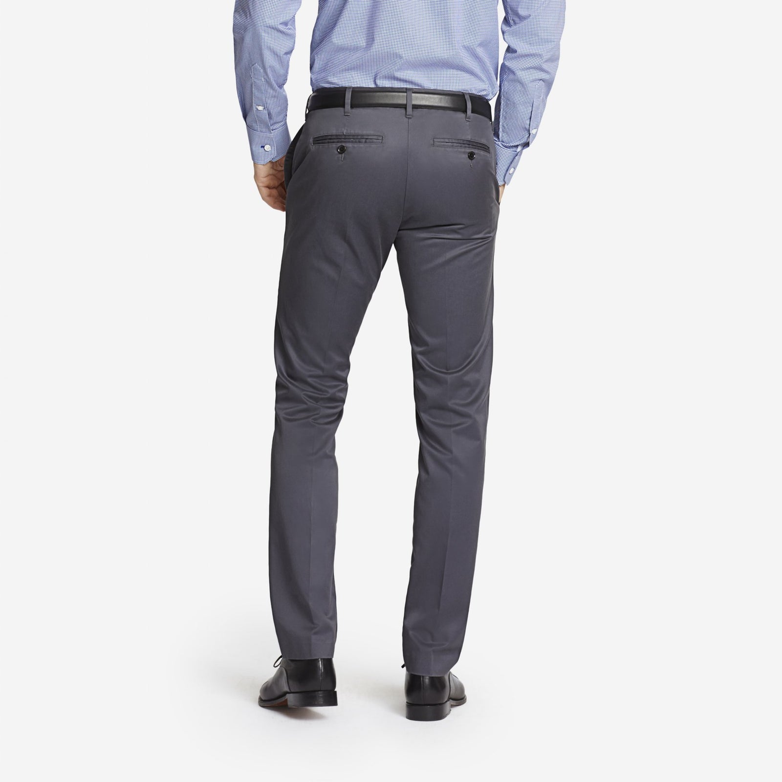 tailored cotton trousers