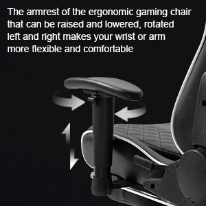 FLEXIBLE and COMFORTABLE ARMRESTS