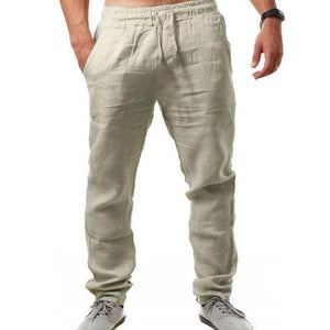 mens casual linen pants