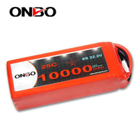 Onbo 10000mAh 25C 6S Lipo Battery