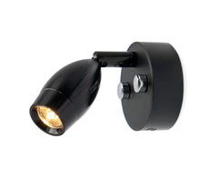 Kiravans Black LED Tulip Spotlight with USB - Dimmable, Touch On/Off (Warm White)